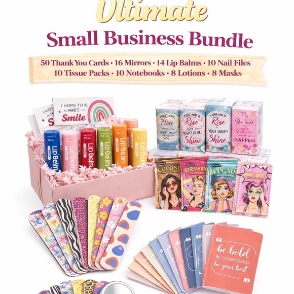 Other - *Buy Now* Thank You Gift Bundle (75+ Gifts & 50 Thank You Cards)